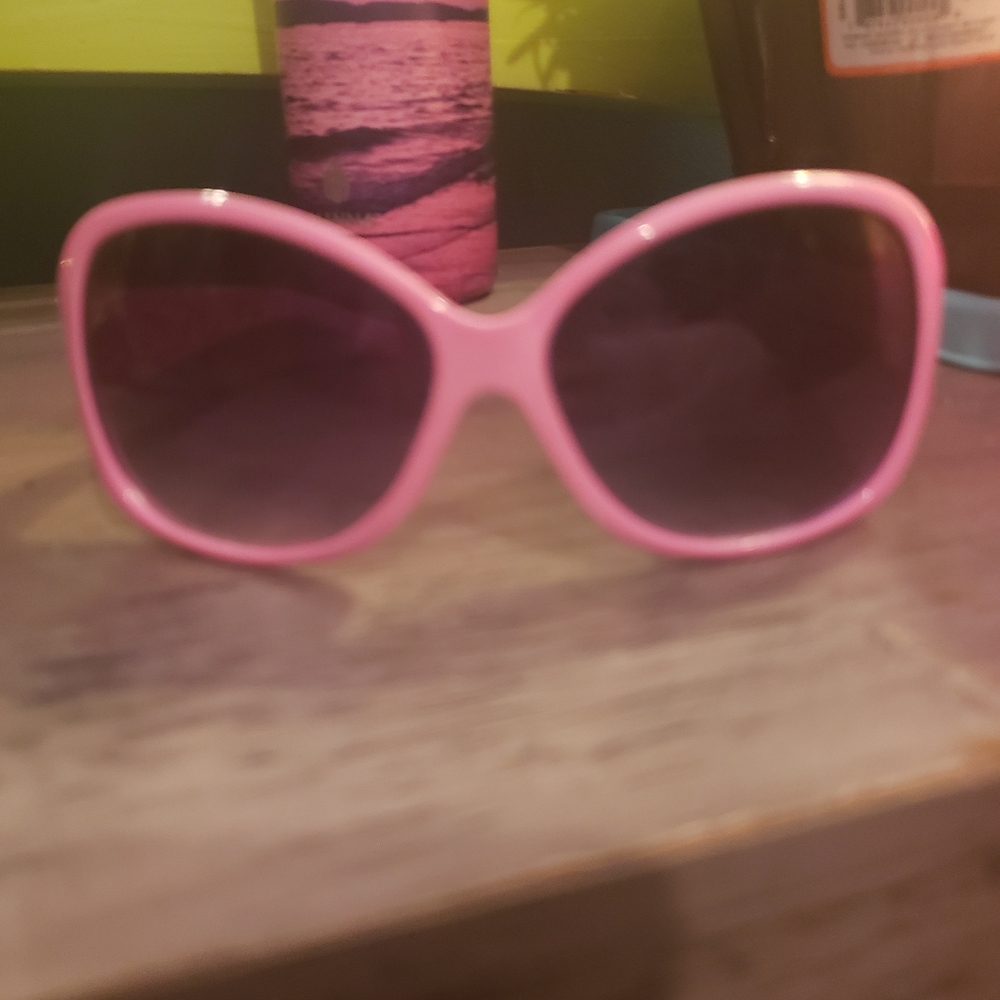 Pink Coach Glasses